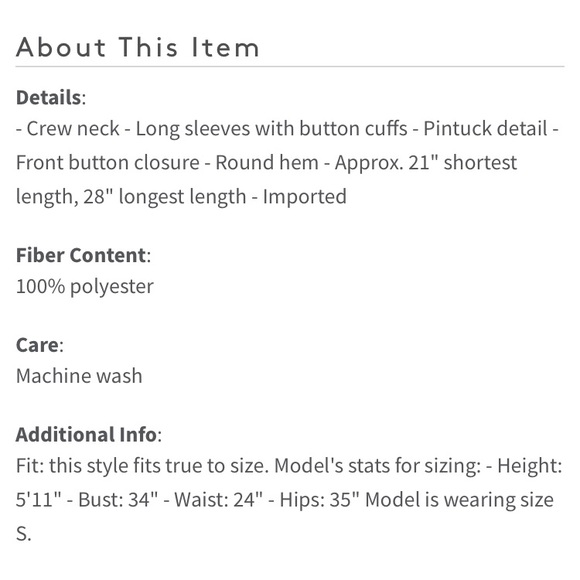 JCrew Tuxedo Blouse - Picture 8 of 8